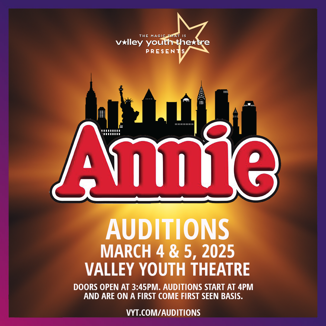 aNNIE AUDITIONS SQUARE FRAME